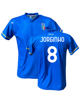 Maglia Italia Jorginho 8 Nazionale 2023 FIGC ufficiale 
